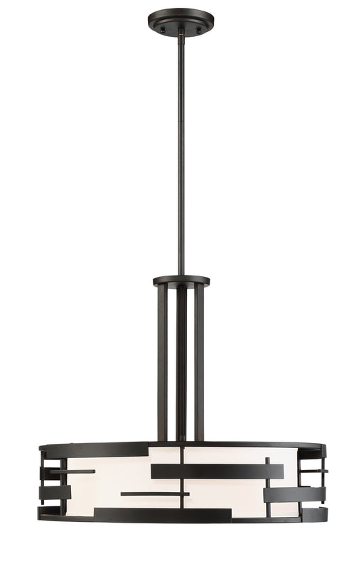 Myhouse Lighting Nuvo Lighting - 60-6435 - Three Light Pendant - Lansing - Midnight Bronze