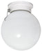 Myhouse Lighting Nuvo Lighting - 60-712 - One Light Flush Mount - White