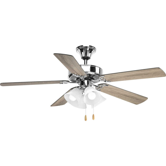 Myhouse Lighting Progress Lighting - P2501-15 - 52"Ceiling Fan - Airpro - Polished Chrome