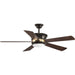 Myhouse Lighting Progress Lighting - P2540-2030K - 54"Ceiling Fan - 54" Harranvale - Antique Bronze