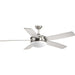 Myhouse Lighting Progress Lighting - P2548-0930K - 60" Ceiling Fan - Fresno - Brushed Nickel