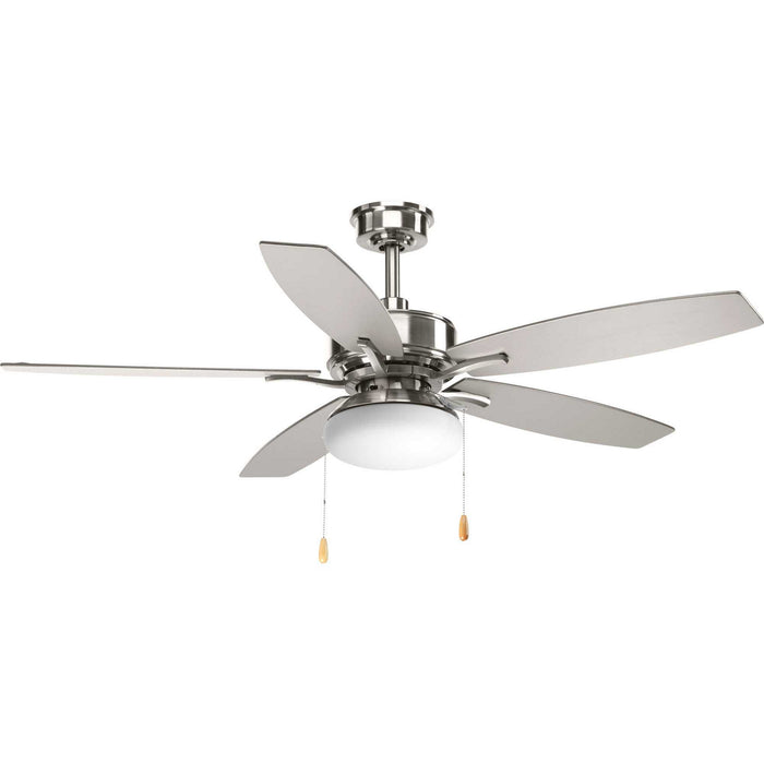 Myhouse Lighting Progress Lighting - P2552-09 - 52"Ceiling Fan - Billows - Brushed Nickel