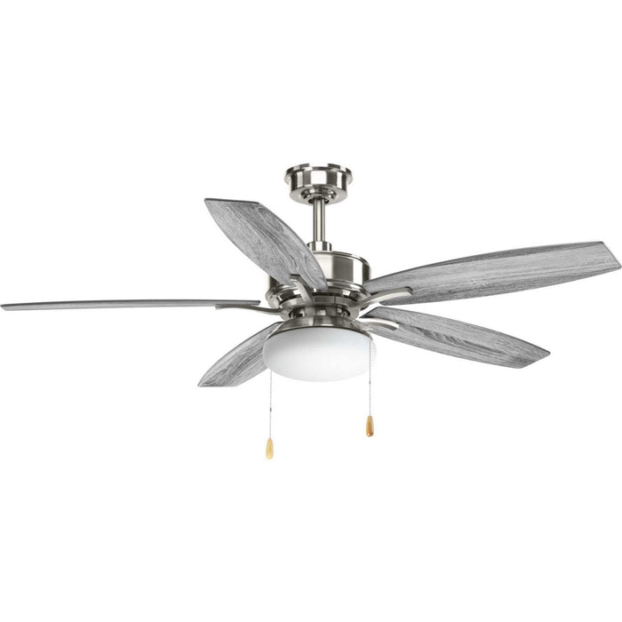 Myhouse Lighting Progress Lighting - P2552-09 - 52"Ceiling Fan - Billows - Brushed Nickel