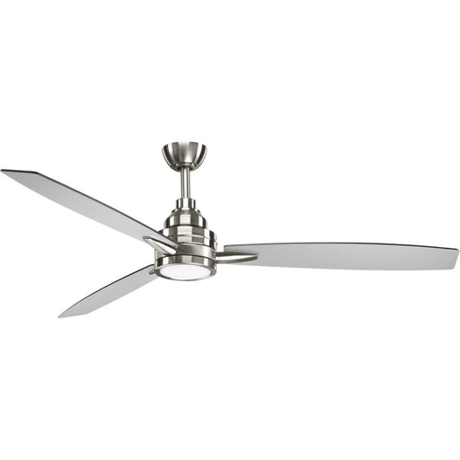 Myhouse Lighting Progress Lighting - P2554-0930K - 60" Ceiling Fan - Gaze - Brushed Nickel