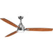 Myhouse Lighting Progress Lighting - P2554-1530K - 60" Ceiling Fan - Gaze - Polished Chrome