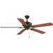 Myhouse Lighting Progress Lighting - P2562-20 - 60" Ceiling Fan - Lakehurst - Antique Bronze