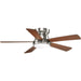 Myhouse Lighting Progress Lighting - P2572-0930K - 52"Ceiling Fan - Vox - Brushed Nickel