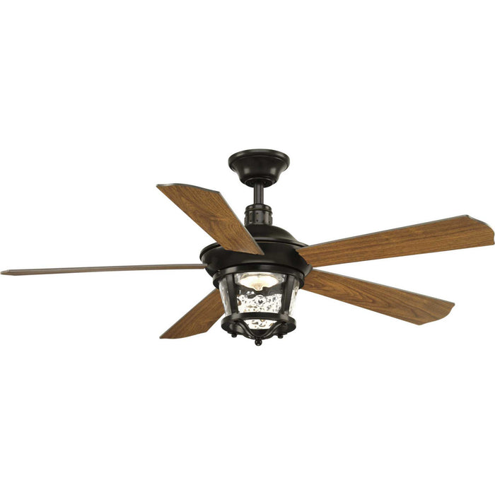 Myhouse Lighting Progress Lighting - P2576-2030K - 52"Ceiling Fan - Smyrna - Antique Bronze