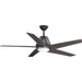 Myhouse Lighting Progress Lighting - P2582-14330K - 54"Ceiling Fan - Gust - Graphite