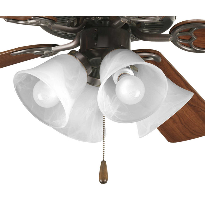 Myhouse Lighting Progress Lighting - P2610-20WB - LED Fan Light Kit - Fan Light Kits - Antique Bronze