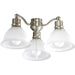 Myhouse Lighting Progress Lighting - P2623-09WB - LED Fan Light Kit - Madison - Brushed Nickel