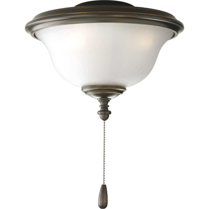 Myhouse Lighting Progress Lighting - P2636-20WB - LED Fan Light Kit - Fan Light Kits - Antique Bronze
