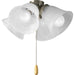 Myhouse Lighting Progress Lighting - P2643-09WB - LED Fan Light Kit - Fan Light Kits - Brushed Nickel