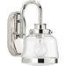 Myhouse Lighting Progress Lighting - P300080-104 - One Light Bath - Judson - Polished Nickel