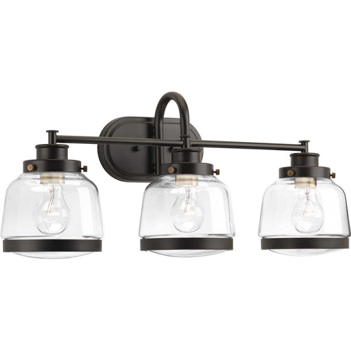 Myhouse Lighting Progress Lighting - P300082-020 - Three Light Bath - Judson - Antique Bronze