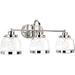 Myhouse Lighting Progress Lighting - P300082-104 - Three Light Bath - Judson - Polished Nickel