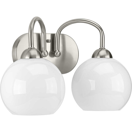 Myhouse Lighting Progress Lighting - P300085-009 - Two Light Bath - Carisa - Brushed Nickel