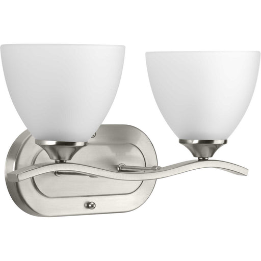 Myhouse Lighting Progress Lighting - P300096-009 - Two Light Bath Bracket - Laird - Brushed Nickel