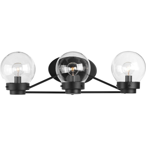 Myhouse Lighting Progress Lighting - P300114-031 - Three Light Bath - Spatial - Black