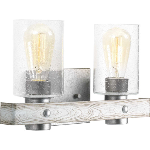 Myhouse Lighting Progress Lighting - P300124-141 - Two Light Bath - Gulliver - Galvanized Finish