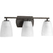 Myhouse Lighting Progress Lighting - P300133-020 - Three Light Bath - Leap - Antique Bronze