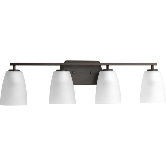 Myhouse Lighting Progress Lighting - P300134-020 - Four Light Bath - Leap - Antique Bronze