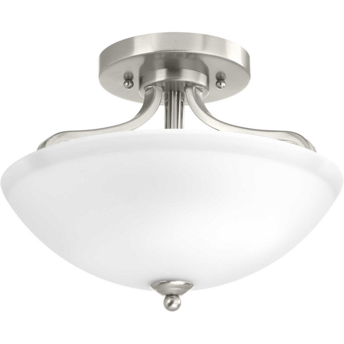 Myhouse Lighting Progress Lighting - P350057-009 - Two Light Flush Mount - Laird - Brushed Nickel