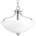 Myhouse Lighting Progress Lighting - P350057-009 - Two Light Flush Mount - Laird - Brushed Nickel