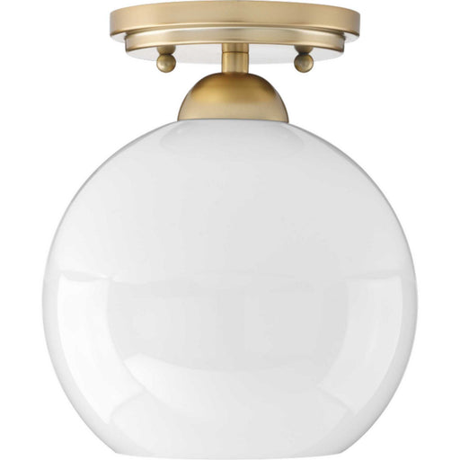 Myhouse Lighting Progress Lighting - P350075-078 - One Light Flush Mount - Carisa - Vintage Gold