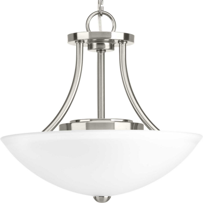 Myhouse Lighting Progress Lighting - P350088-009-30 - LED Semi-Flush/Convertible - Gather Led - Brushed Nickel