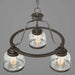 Myhouse Lighting Progress Lighting - P400057-020 - Three Light Chandelier - Judson - Antique Bronze