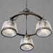 Myhouse Lighting Progress Lighting - P400057-020 - Three Light Chandelier - Judson - Antique Bronze