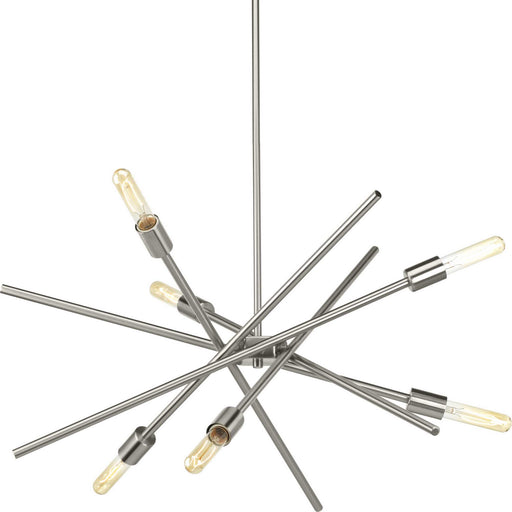 Myhouse Lighting Progress Lighting - P400108-009 - Six Light Chandelier - Astra - Brushed Nickel