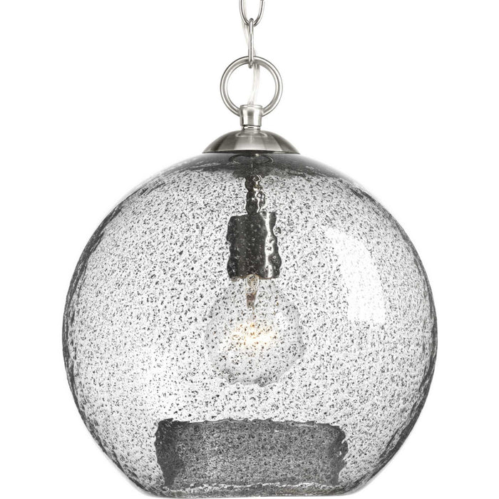 Myhouse Lighting Progress Lighting - P500063-009 - One Light Pendant - Malbec - Brushed Nickel