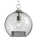 Myhouse Lighting Progress Lighting - P500063-009 - One Light Pendant - Malbec - Brushed Nickel