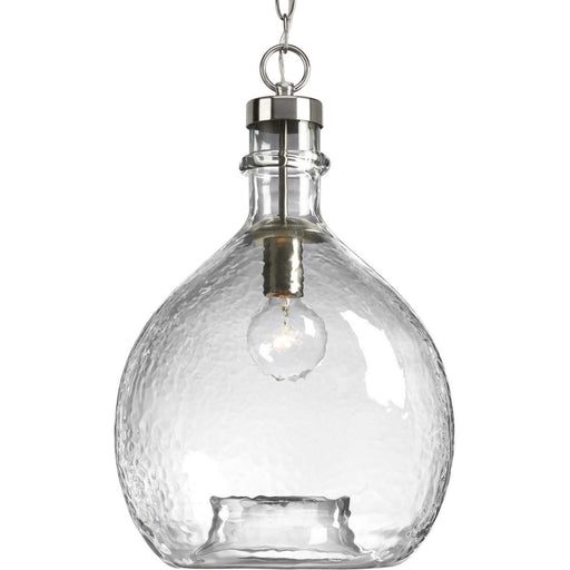 Myhouse Lighting Progress Lighting - P500064-009 - One Light Pendant - Zin - Brushed Nickel