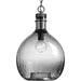 Myhouse Lighting Progress Lighting - P500064-143 - One Light Pendant - Zin - Graphite