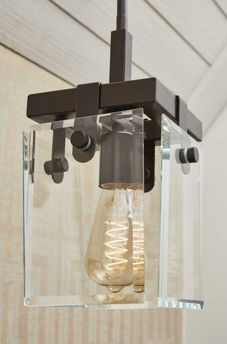 Myhouse Lighting Progress Lighting - P500073-020 - One Light Mini Pendant - Glayse - Antique Bronze