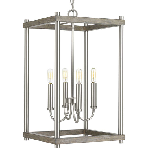 Myhouse Lighting Progress Lighting - P500088-009 - Four Light Pendant - Fontayne - Brushed Nickel