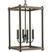 Myhouse Lighting Progress Lighting - P500088-020 - Four Light Pendant - Fontayne - Antique Bronze