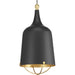 Myhouse Lighting Progress Lighting - P500098-031 - One Light Pendant - Era - Black