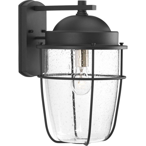 Myhouse Lighting Progress Lighting - P560067-031 - One Light Wall Lantern - Holcombe - Black