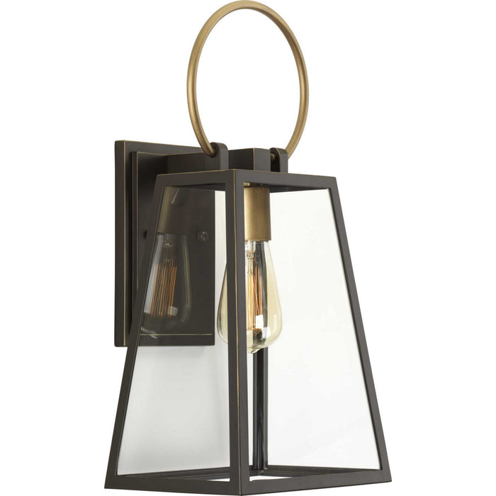 Myhouse Lighting Progress Lighting - P560078-020 - One Light Wall Lantern - Barnett - Antique Bronze