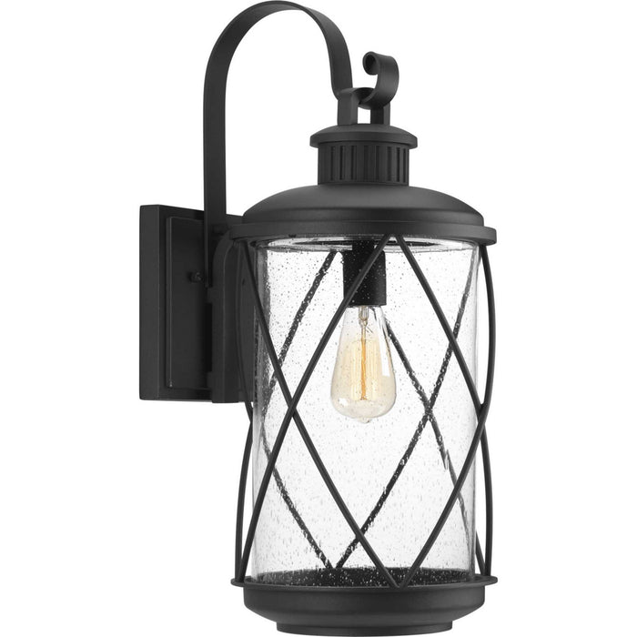 Myhouse Lighting Progress Lighting - P560082-031 - One Light Wall Lantern - Hollingsworth - Black