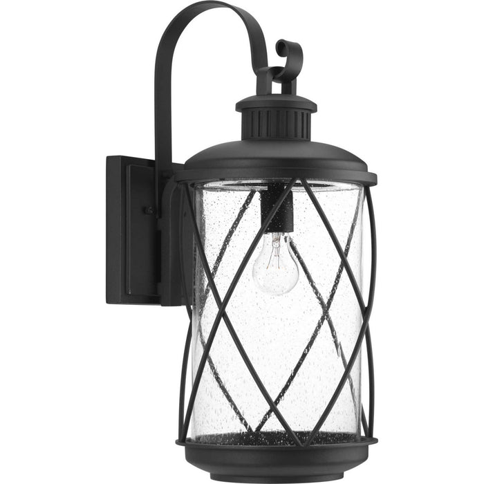 Myhouse Lighting Progress Lighting - P560082-031 - One Light Wall Lantern - Hollingsworth - Black