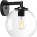 Myhouse Lighting Progress Lighting - P560092-031 - One Light Wall Lantern - Globe Lanterns - Black