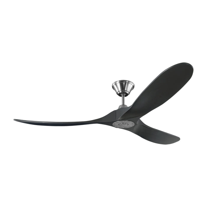 Myhouse Lighting Visual Comfort Fan - 3MAVR60BKBK - 60``Ceiling Fan - Maverick 60 - Matte Black