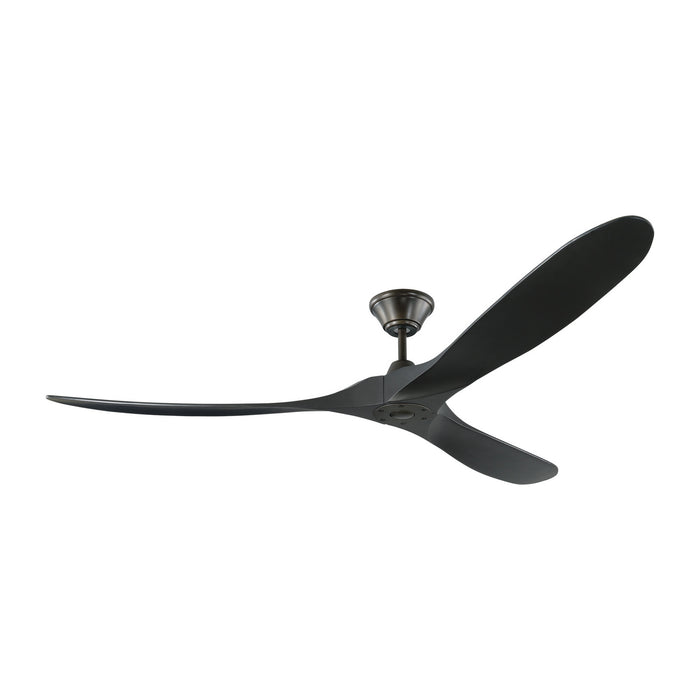 Myhouse Lighting Visual Comfort Fan - 3MAVR70BKBK - 70``Ceiling Fan - Maverick 70 - Matte Black