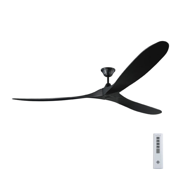 Myhouse Lighting Visual Comfort Fan - 3MAVR88BKBK - 88``Ceiling Fan - Maverick 88 - Matte Black