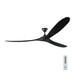 Myhouse Lighting Visual Comfort Fan - 3MAVR88BKBK - 88``Ceiling Fan - Maverick 88 - Matte Black